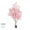GloboStar® Artificial Garden PINK CHERRY BLOSSOM TREE 20678 Τεχνητό Διακοσμητικό Δέντρο Ροζ Άνθος Κερασιάς Υ200cm