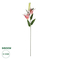 GloboStar® Artificial Garden PINK LILY BRANCH 21313 Τεχνητό Διακοσμητικό Κλαδί Ροζ Κρίνο Y106cm