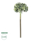 GloboStar® Artificial Garden GREEN HYDRANGEA BRANCH 21316 Τεχνητό Διακοσμητικό Κλαδί Πράσινη Ορτανσία Y47cm