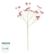 GloboStar® Artificial Garden PINK BRANCH BABY BREATH 21368 Τεχνητό Διακοσμητικό Κλαδί Ροζ Γυψοφίλης Y61cm