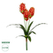 GloboStar® Artificial Garden RED MOON PEACH BRANCH 21391 Τεχνητό Διακοσμητικό Κόκκινο Κλαδί Άνθος Ροδάκινου Y70cm