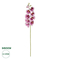 GloboStar® Artificial Garden PINK ORCHID BRANCH 21407 Τεχνητό Διακοσμητικό Κλαδί Ροζ Ορχιδέα Y95cm