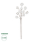 GloboStar® Artificial Garden COTTON BRANCH 20569 Τεχνητό Διακοσμητικό Κλαδί Βαμβάκι Μ30 x Π6 x Υ80 cm
